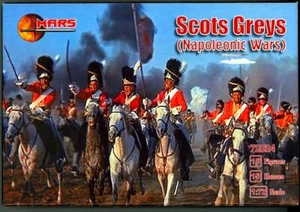Mars Figures 1/72 SCOTS GREYS Napoleonic Wars Figure Set - Picture 1 of 3
