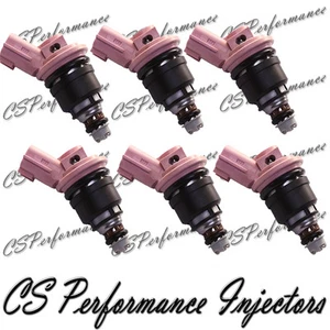 OEM Jecs Fuel Injectors (6) Set for 1993-1994 Nissan Maxima 3.0L V6 A46-00 93 94 - Foto 1 di 9