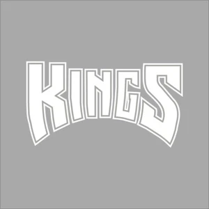 Sacramento Kings #5 NBA Team Logo 1 Color Vinyl Decal Car Window Wall - Picture 1 of 7