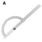 180 Degree Protractor Metal Angle Finder Goniometer Angle Ruler Woodworking Tjka