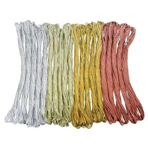 Metallic Embroidery Cross Stitch Floss Threads (Multi Combo) - Picture 1 of 3