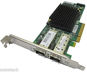 Adaptador de servidor HP NC550SFP 586444-001 doble puerto 10 GbE tarjeta PCI-e original - Imagen 1 de 3