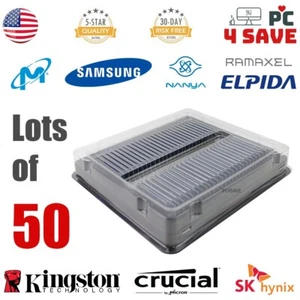 Lots 50 - 4GB DDR3 1600 2RX8 PC3-12800S SODIMM 1.5V 204 Laptop Memory Hynix - Picture 1 of 1