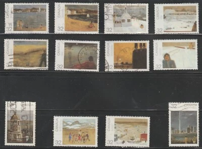 Canada 1984 #1016-27 Canada Day - Used set of 12 - Image 1 of 4