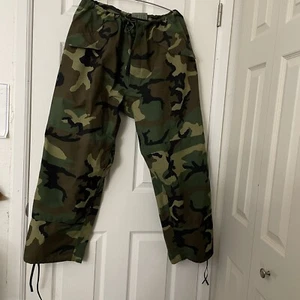 Pantaloni mimetici estesi clima freddo bosco shell acqua Gore-Tex - Foto 1 di 8