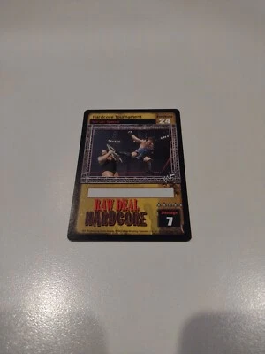 WWF / WWE Raw Deal CCG - Hardcore Tournament Card -Comic Images -RVD - Image 1 of 2