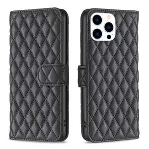 For Various Phone Leather Wallet Case Stand Magnetic Flip Card Bag Cover Classic - Picture 1 of 11