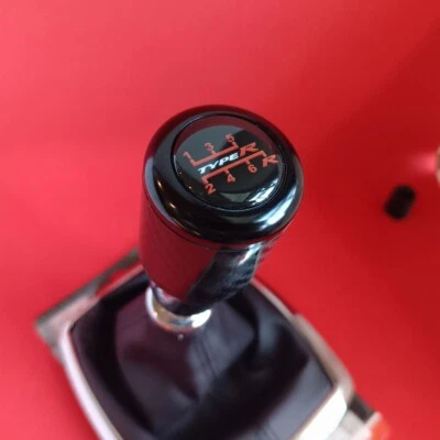 CARBON TYPE R 6SP JDM SPORT SHIFT GEAR KNOB for CIVIC EP3 FN2 FK8 ACCORD INTEGRA - Image 1 of 4