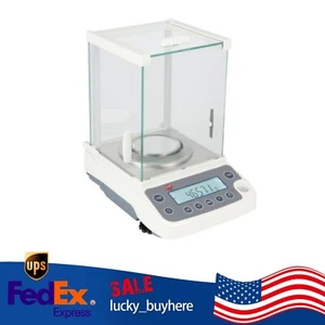 Electronic Analytical Balance Scale 120 x 0.0001g 0.1mg Digital Precision Scale - Picture 1 of 12