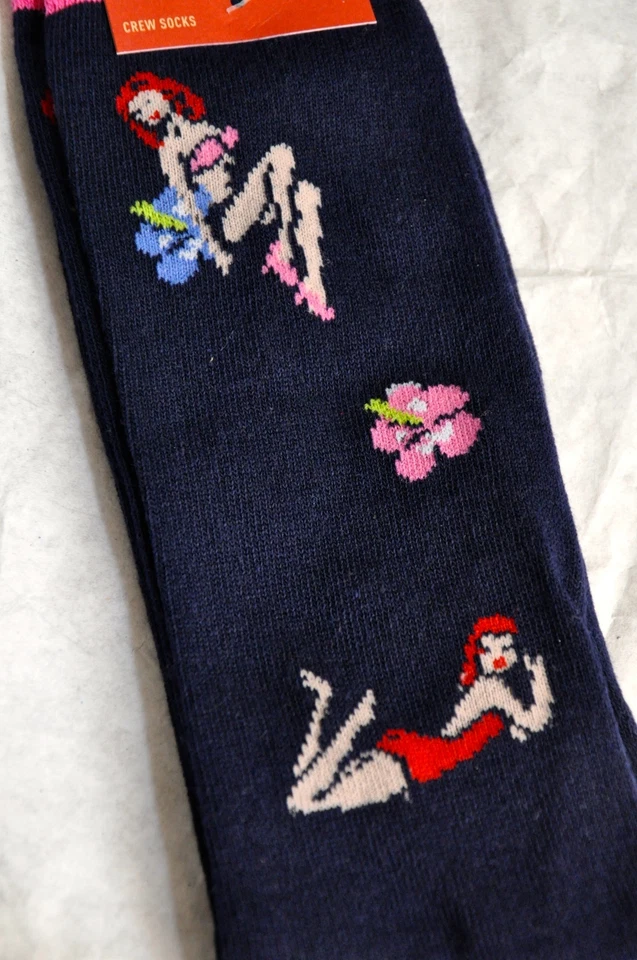 1 par de calcetines para hombre temáticos coloridos Mossimo multicolor funky divertido arte regalo Foto 1 de 1