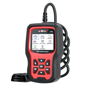 CAR OBD2 Scanner ABS SRS SAS EPB Oil Battery Reset Code Reader Diagnostic Tool - Imagen 1 de 12