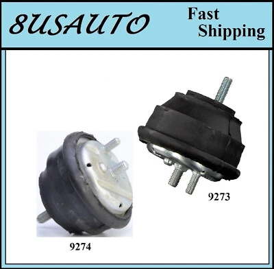 2 PIEZAS MONTAJE MOTOR DELANTERO IZQUIERDO Y DERECHO COMPATIBLE BMW 840CI 3.0L 4.0L 4.4L Foto 1 de 4