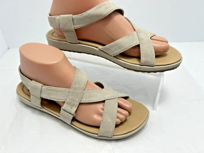 Dr. Scholls Womens Slingback Sandals Size 8.5 M "Preview" Beige Strappy #H - Изображение 1 из 4