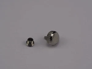 Screw down crown and tube set for watch water resistant for 0.9mm stem - Foto 1 di 1