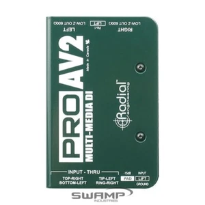 Radial ProAV2 Multimedia DI Direct Box - Picture 1 of 4