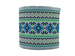 ~10yds EMBROIDERED RIBBON TRIM* 3.93Inch Aztec-Ethnic (100997) - Picture 1 of 3