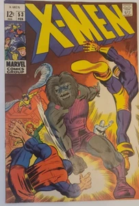 THE X-MEN #53 LA RABBIA DI BLASTAAR! 1969 - Foto 1 di 13