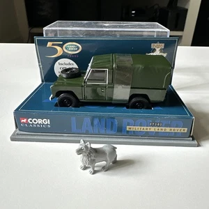 Corgi Classics Rare 1:43 Land Rover - Military Green 07302 - Picture 1 of 11