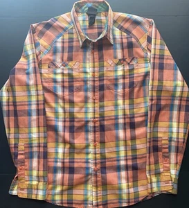 North Face Shirt Long Sleeve Button Up Sz M-Plaid Multicolor, Men’s, Outdoor - Bild 1 von 17