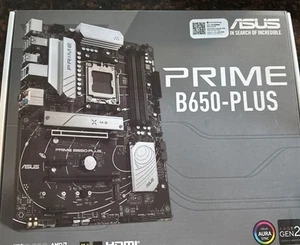 ASUS Prime B650-PLUS AMD B650 AM5 Ryzen™ Desktop 9000 8000 7000 ATX Motherboard - Photo 1/4
