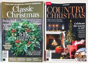 2 Magazines Classic & Country Christmas By Period Living Country Homes Bookazine - Bild 1 von 5