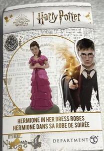 Dept 56 HERMIONE IN HER DRESS ROBES Harry Potter Village NIB - Picture 1 of 2