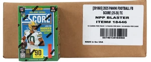 Caja bláster de fútbol americano NFL 2025 Panini Score estuche sellado de fábrica - 20 blasters - Imagen 1 de 8
