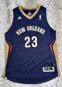 2013 Adidas NBA New Orleans Pelicans Davis 23 Swingman Navy +2 Trikot Jugend M - Bild 1 von 7