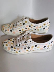 Hotter Mabel Schuhe UK 5,5 EXF Floral Canvas Schnürschuhe Comfort Concept - Bild 1 von 8