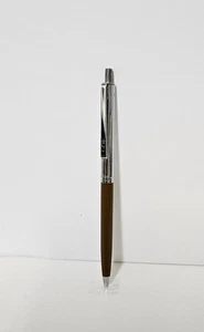Vintage Paper Mate Regular Double Heart Ochre Brown Ballpoint Pen - Picture 1 of 3