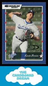 Kevin Brown 2001 Donruss #75 Los Angeles Dodgers Baseballkarte - Bild 1 von 2