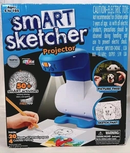 Smart Sketcher Projector Kids Learn To Draw Artist Drawing Toy  - Picture 1 of 9