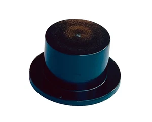 LEGO BLACK TOP HAT MINIFIGURE HEADGEAR ACCESSORY - Picture 1 of 3