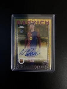 2024-25 Topps Chrome Logofractor Noah Darvich RC Autograph /50 - Bild 1 von 1