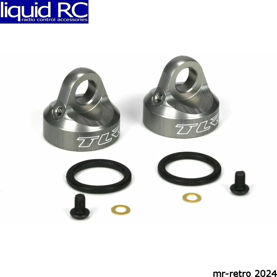 Team Losi Racing 5062 Bleeder Shock Caps Aluminum 2 : TEN - Image 1 of 1