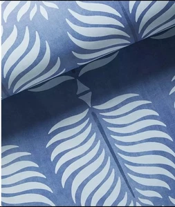 Serena & Lily ROLL Granada Wallpaper Washed Indigo Sky $298 - Picture 1 of 3