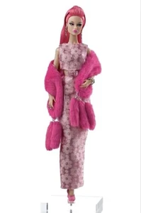 POPPY PARKER Glamour Rosa Vestido Medias Conjunto Integridad Juguetes Muñeca Wclub Limitado  - Imagen 1 de 6