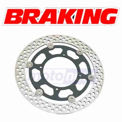 Braking Front Round Brake Rotor for 1985-1988 BMW K100RT - Brake Brake ic Foto 1 de 4
