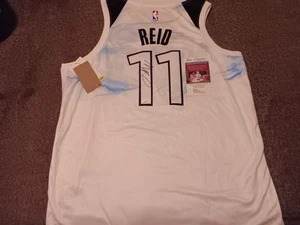 Naz Reid Signed Jersey Jsa Coa Minnesota Timberwolves - Picture 1 of 3