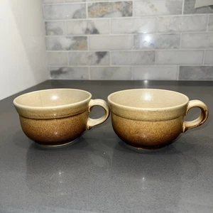 Vintage Pfaltzgraff Landhaus 2er Set Tassen braun - Bild 1 von 7
