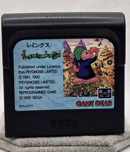 Lemmings (Sega Game Gear, 1992) Game Cartridge Only – Tested & Working - Picture 1 of 2