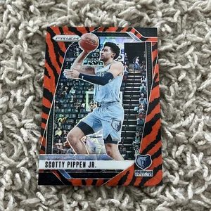 2024-25 Prizm Choice Scotty Pippen Jr. Tiger Stripe SSP Memphis Grizzlies - Picture 1 of 2