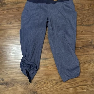 Pantalones capris deportivos Lucy "Let's Jet" 1X azul - Imagen 1 de 11