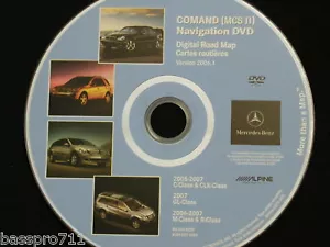 MERCEDES BENZ GL M CLK R NAVIGATION DVD DISC BQ 6460220 - Bild 1 von 4