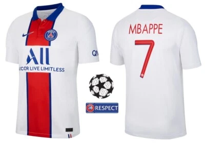 Trikot Nike Paris Saint-Germain 2020-2021 Away UCL Mbappe Champions League PSG