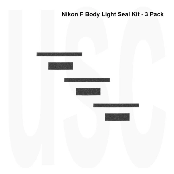 Kit de sello de luz de repuesto personalizado Nikon F - Paquete de 3 sellos de luz premium para cámara USCamera Foto 1 de 1