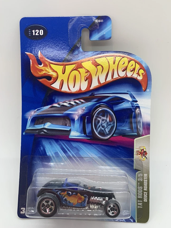 Hot Wheels 2004 Tat Rods 3/5 Deuce Roadster #120 (100) - Image 1 of 4