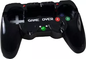 7,75" x 5" Schwarz Game Controller Form Game Over Polyresin Zigarettenaschenbecher - Bild 1 von 2