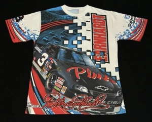 VTG Dale Earnhardt Shirt Mens Medium AOP Chase Nutmeg Nascar T-Shirt Rare - Picture 1 of 8