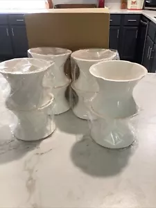 Set Of 8 Furniture/Bed Risers 3” Plastic White - Picture 1 of 4